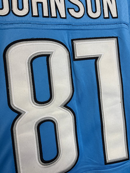 NFL Nike Detroit Lions #87 Calvin Johnson Football Jersey (40)