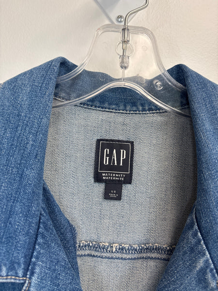 Gap Denim Maternity Jumpsuit (L)