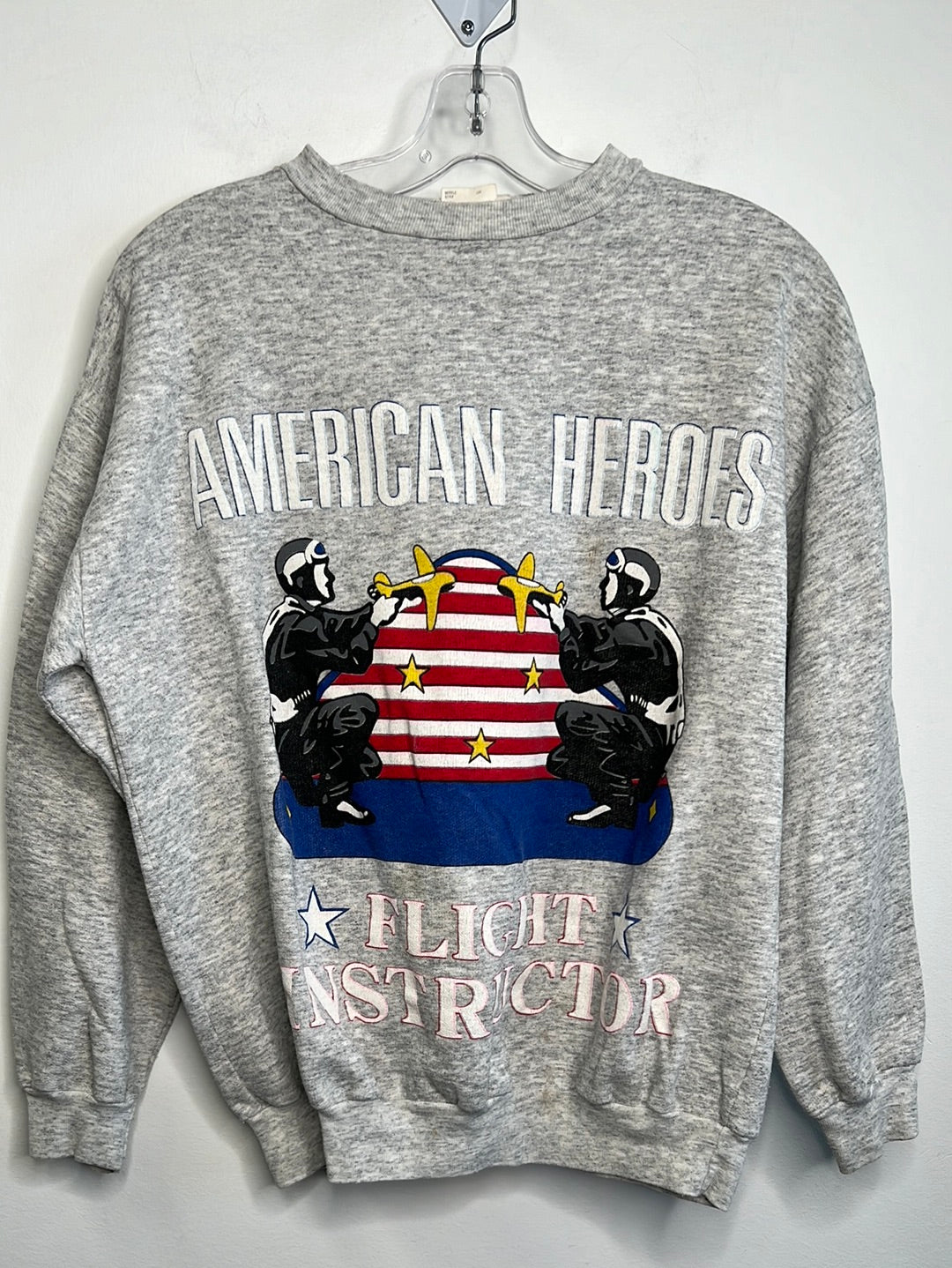 Vintage American Heroes Crewneck Sweatshirt