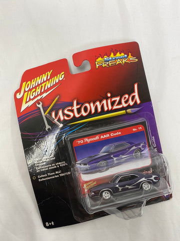 Johnny Lightning Kustomizrd ‘70 Plymouth AAR Cuda