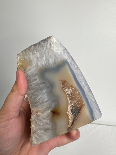 Blue Lace Agate Crystal Decor