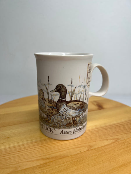 Dunoon Set Of 4 Ceramics Made In Scotland Bird Mugs