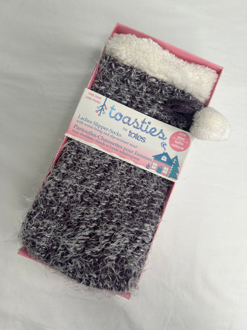 Totes Toasties Ladies Slipper-Socks