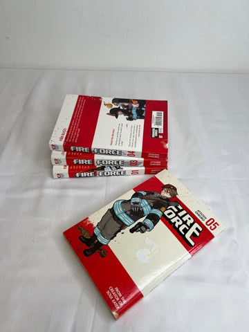 Fire Force Volumes 1,3-5 (Manga)