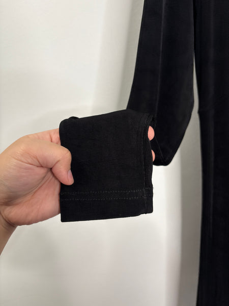 Vintage Picadilly Fashions Long-Sleeve Empire Maxi Dress (L)