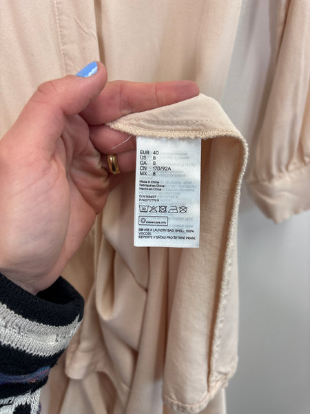 H&M Button Up Long Sleeve Dress  (8)