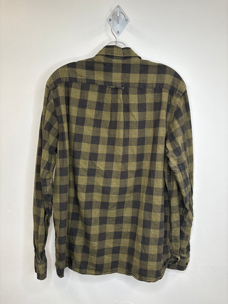 H&M Cotton Plaid Shirt (L)