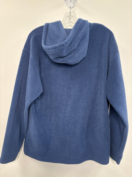 Vintage Sofari Collections Quarter Zip Fleece Hooded Sweater (M)