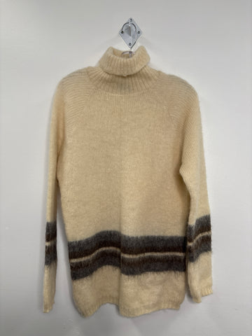 Vintage Eiderknit PureWool Turtleneck Long Sweater (44)
