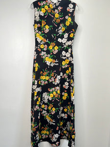 Vintage Windsor Dress Floral Maxi Dress