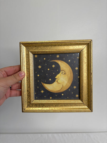 NWT Vintage 90s Moon Picture Frame