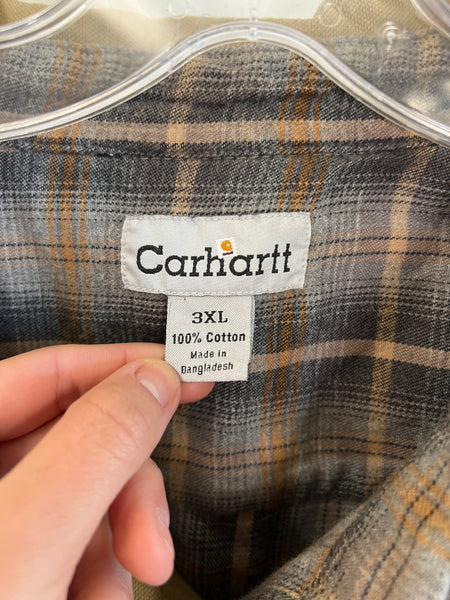 Vintage Carhartt Cream Workman Overshirt (3XL)