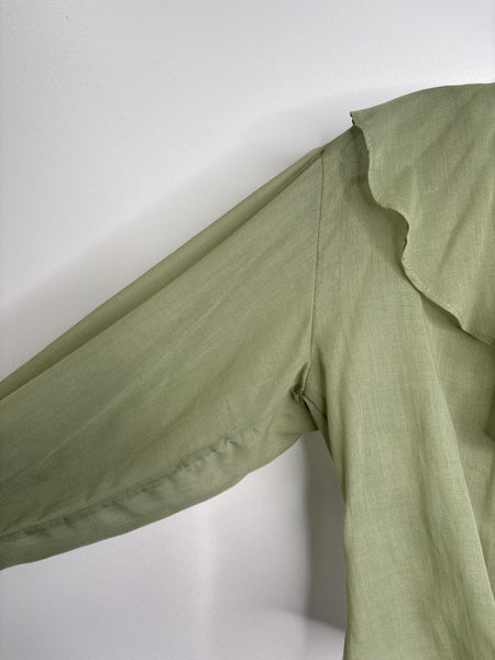 NWT The Bay Career Moves Sheer Cropped Top (M)