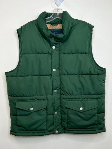 Button Snap Puffer Vest (XL)