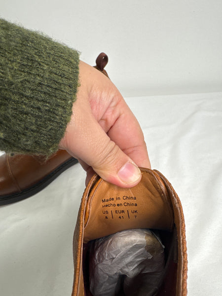 Call It Spring Faux Leather Boots (US 8)