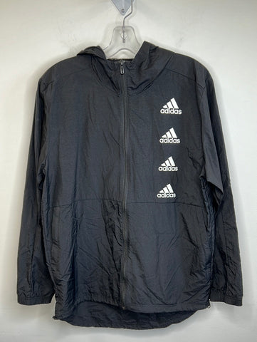 Adidas Hooded Windbreaker Jacket (M)