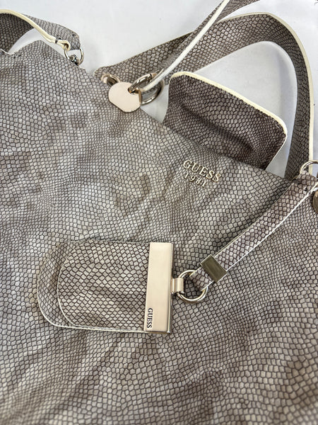 Guess Snakeskin Handbag Purse