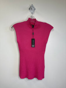 NWT Cable & Gauge Cap Sleeve Ribbed Turtleneck Top (S)