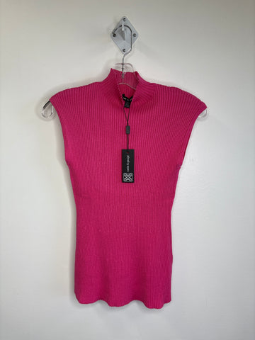 NWT Cable & Gauge Cap Sleeve Ribbed Turtleneck Top (S)