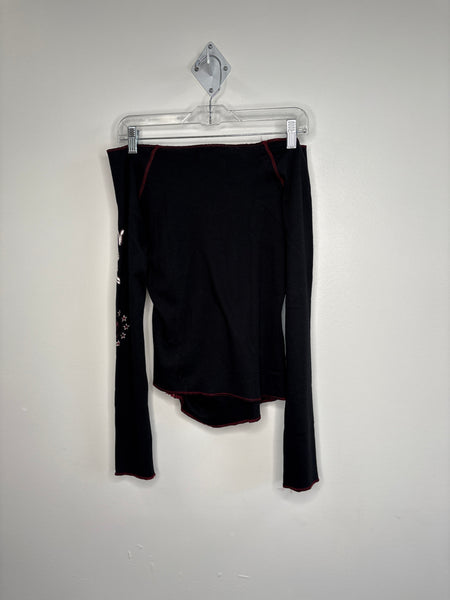 Denim & Blue Y2K Off Shoulder Long-Sleeve Top (L)