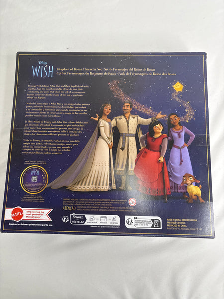 NEW Disney Wish Kingdom of Rosas Character Set