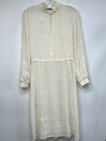 Vintage Sandi-Gale Floral Sheer Dress