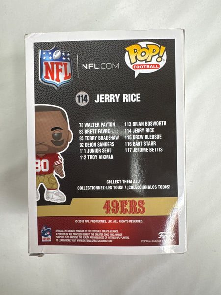 NEW Funko Pop 49ERS Jerry Rice