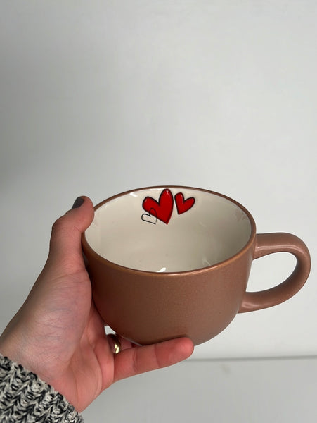 La Rochelle Blush Pink ceramic mug