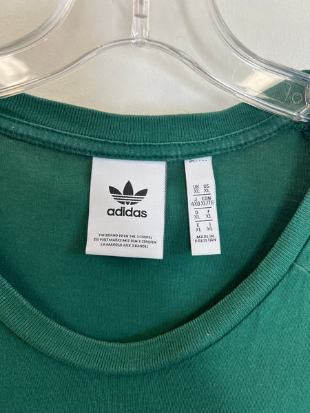 Adidas Forest Green Graphic T-shirt (XL)