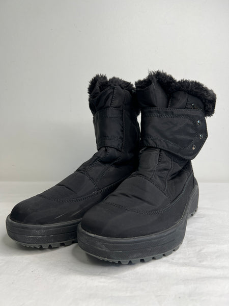 Pajar Alpi Black Moscou 2.0 Black Ice Grippers Winter Boots (US 6)