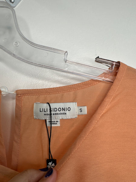 Lili Sidonio Molly Bracken Midi Drapery Dress (S)