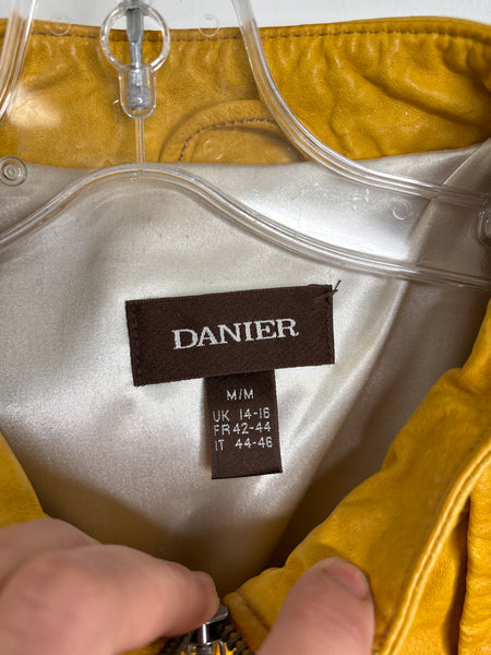 Vintage Danier Leather Moto Jacket (M)