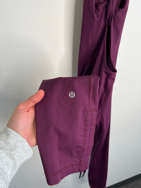 Lululemon Plum Workout Jumpsuit