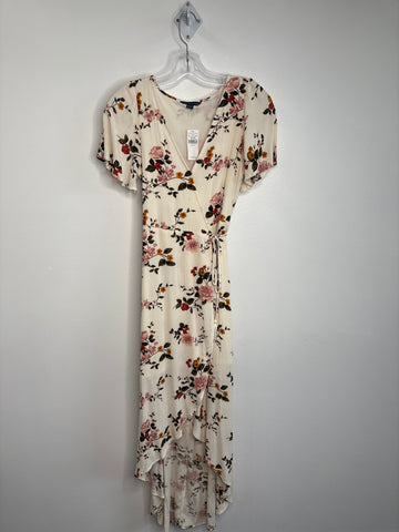 NWT American Eagle Outfitters Floral Printed Wrapped Maxi Dress (XS)