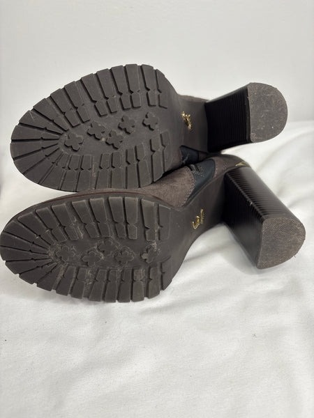 Juicy Couture Livia Charcoal Ankle Boots (US 8.5)