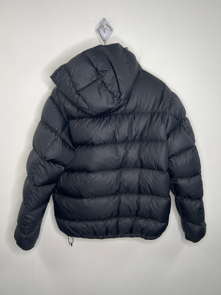 Mountain Equipment Co-Op Black Down Filled Puff Hooded Jacket (M)