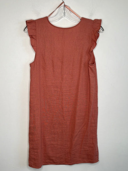 Monteau Coral Sleeveless Sleath Dress (S)