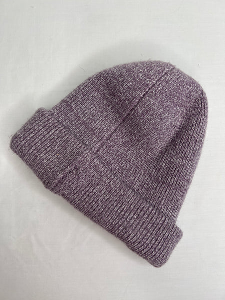 Roots Lilac Knit Cuffed Toque (OS)