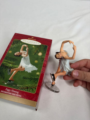 Vintage Hallmark Keepsake 2001 Peggy Fleming Ornament