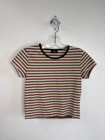 Harlow Striped Cotton Baby Tee (S)