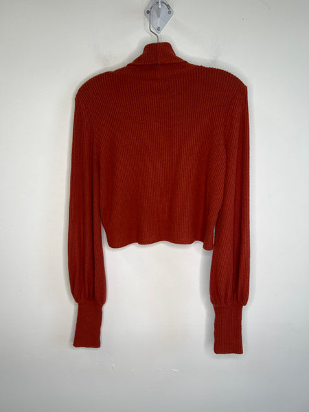 UO Cropped Turtleneck Sweater (S)