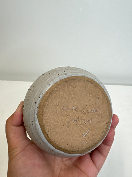Wild Rose Pottery Candle Holder