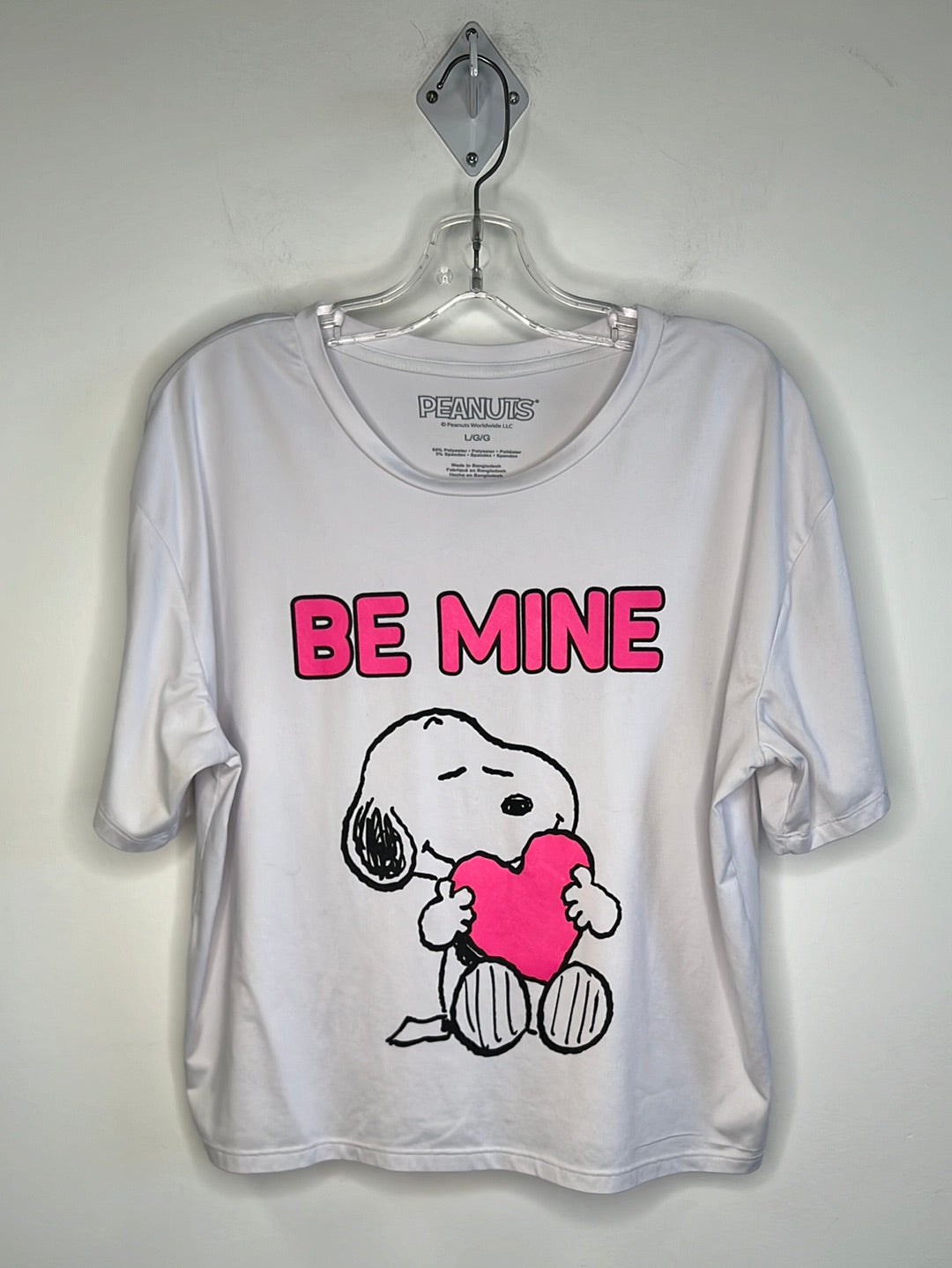Peanuts Snoopy “Be Mine” T-Shirt (L)