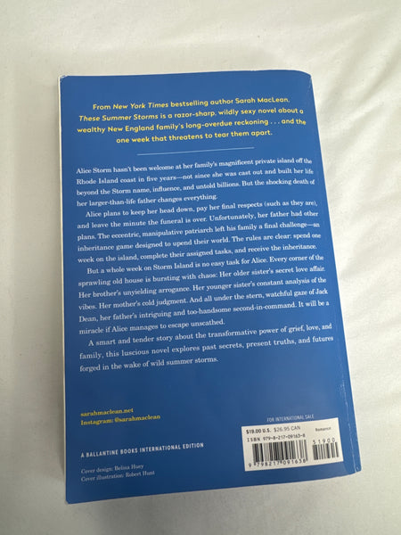 These Summer Storms - Sarah MacLean