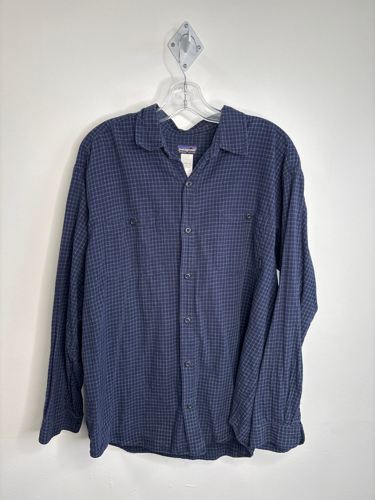 Patagonia Plaid Long Sleeve Shirt (L)