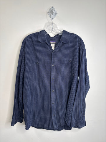 Patagonia Plaid Long Sleeve Shirt (L)