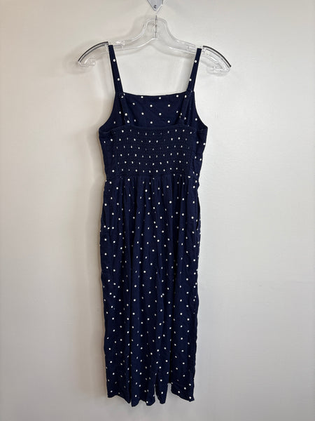 Old Navy Polka Dot Linen-Blend Jumpsuit (S)