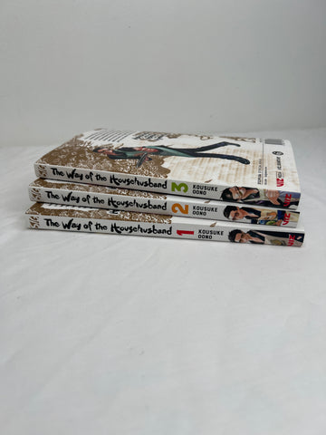 The Way Of The Househusband Volumes 1-3 - Kousuke Oono (Manga)