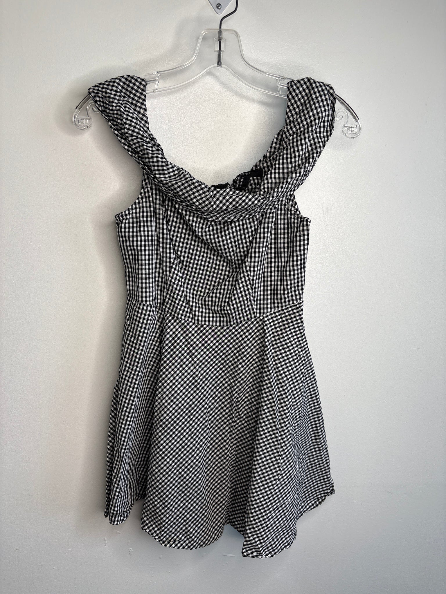 Forever21 Checkered Sleeveless Mini Dress (M)