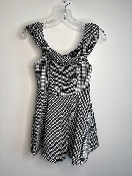 Forever21 Checkered Sleeveless Mini Dress (M)